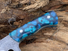 Load image into Gallery viewer, Cast resin Skull knife scales or handles. By Bergknifemaking.com