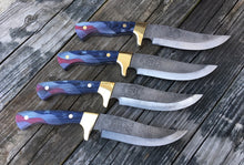 Load image into Gallery viewer, American Flag themed Bowie Knife