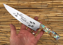 Load image into Gallery viewer, Life is Better at the Beach Custom Hand Made Chef Knife