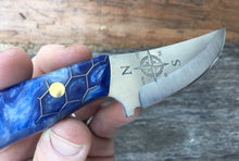 Load image into Gallery viewer, Mariner Hand Made Fixed Blade with Compass Rose blade Etching