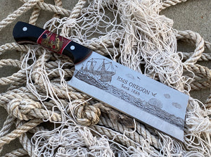 Shipwreck Oregon Themed Custom Hand Made Chef Knife